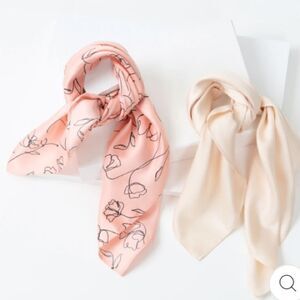 lark and Ives hair scarf set NEW